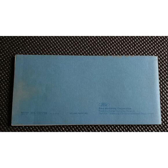 Ford 1973 Owners Manual VTG Performance American Made - Picture 4 of 9